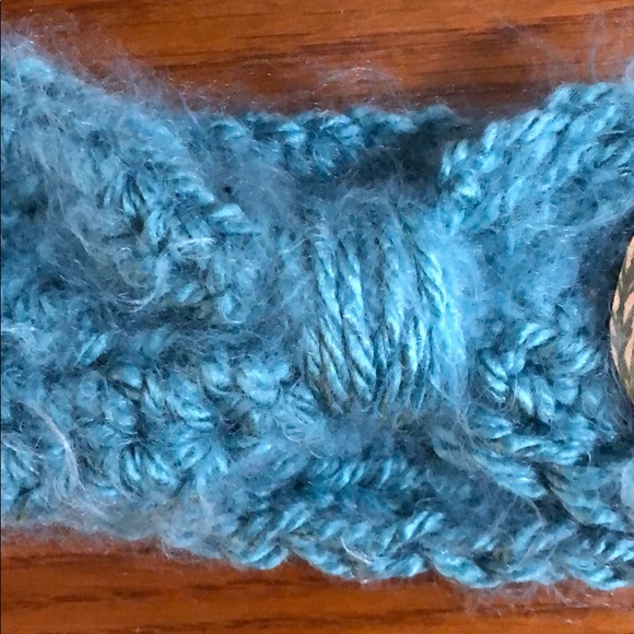Brand New Turquoise Handcrafted Ear Warmer - Picture 2 of 4